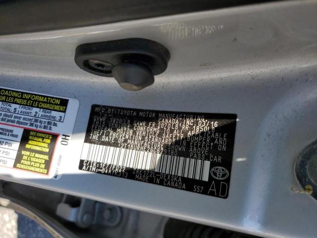 Photo 10 from auction – 2016 TOYOTA COROLLA L with VIN 2T1BURHE2GC629180