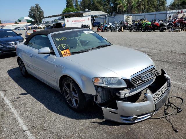 AUDI A4 2.0T CA 2007 with VIN WAUDF48H17K017807 - Photo from auction