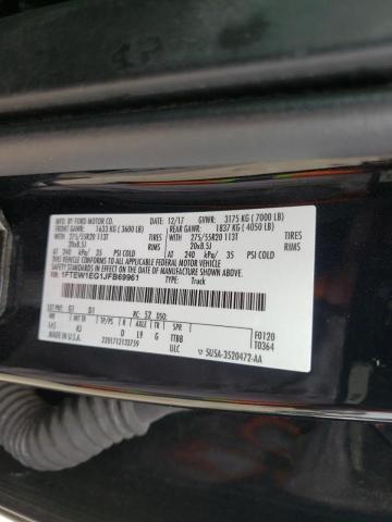 Photo 10 from auction – 2018 FORD F150 SUPER with VIN 1FTEW1EG1JFB69961