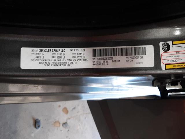 Photo 10 from auction – 2012 CHRYSLER 200 LIMITE with VIN 1C3CCBCBXCN192598