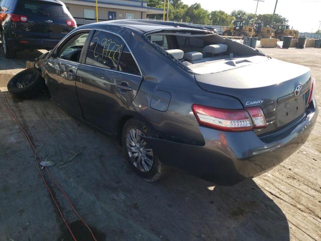 Photo 3 from auction – 2011 TOYOTA CAMRY BASE with VIN 4T4BF3EK0BR092940