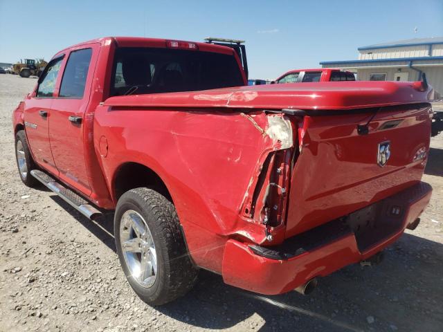 Photo 3 from auction – 2012 DODGE RAM 1500 S with VIN 1C6RD7KT6CS286982