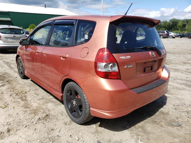 Photo 3 from auction – 2007 HONDA FIT S with VIN JHMGD38697S013436