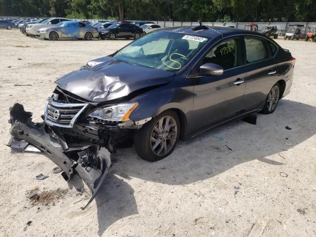 Photo 2 from auction – 2015 NISSAN SENTRA S with VIN 3N1AB7AP1FY280242