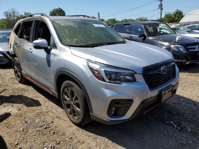 SUBARU FORESTER S 2021 with VIN JF2SKARC6MH493763 - Photo from auction