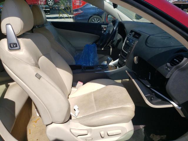 Photo 5 from auction – 2010 LEXUS IS 250 with VIN JTHFF2C21A2502702