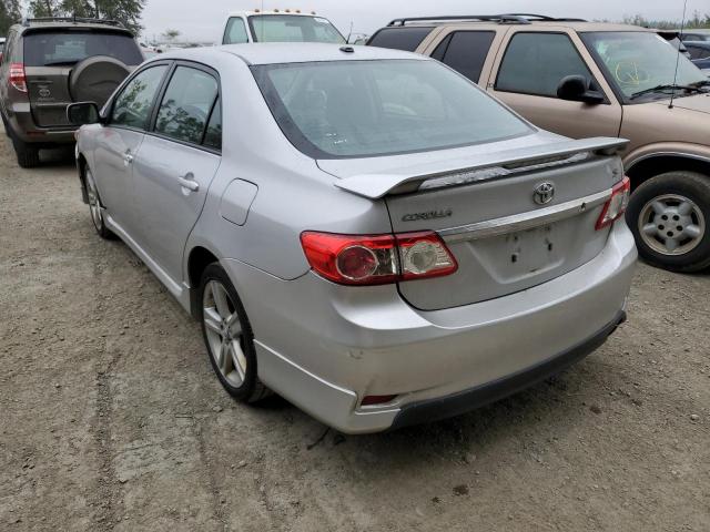 Photo 3 from auction – 2013 TOYOTA COROLLA with VIN 2T1BU4EE4DC978618