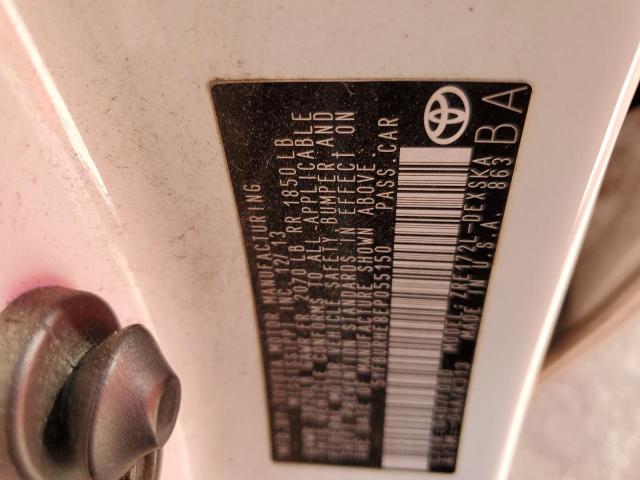 Photo 10 from auction – 2014 TOYOTA COROLLA L with VIN 5YFBURHE8EP055150
