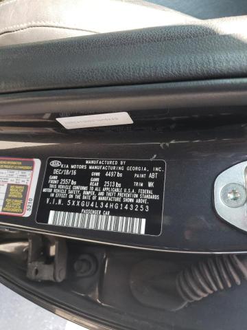 Photo 10 from auction – 2017 KIA OPTIMA EX with VIN 5XXGU4L34HG143253