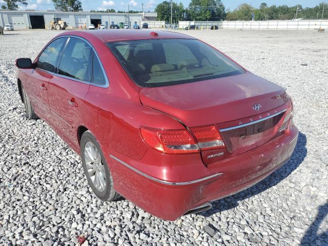 Photo 3 from auction – 2011 HYUNDAI AZERA GLS with VIN KMHFC4DF9BA517507