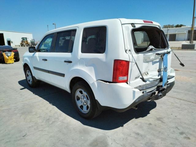 Photo 3 from auction – 2015 HONDA PILOT LX with VIN 5FNYF3H22FB023637