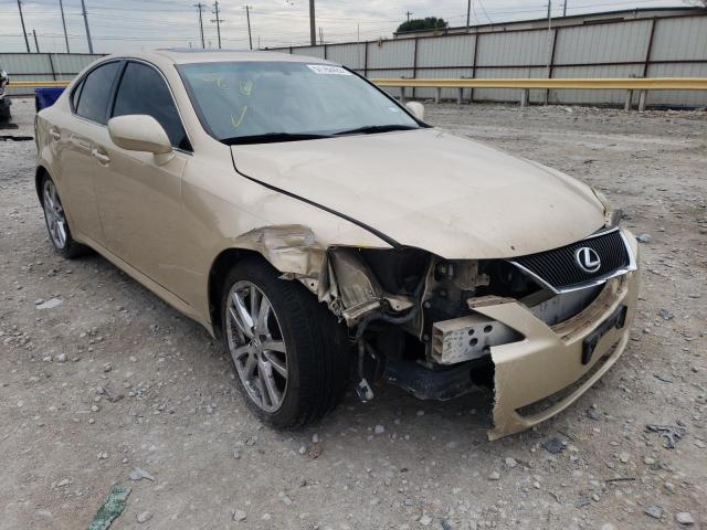 LEXUS IS 250 2008 with VIN JTHBK262182060391 - Photo from auction