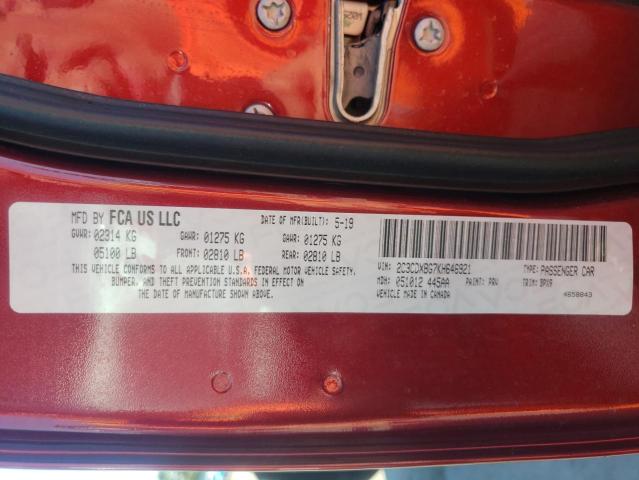 Photo 10 from auction – 2019 DODGE CHARGER SX with VIN 2C3CDXBG7KH646921