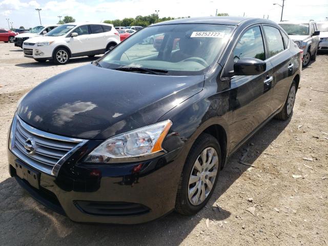 Photo 2 from auction – 2014 NISSAN SENTRA S with VIN 3N1AB7AP0EY293465