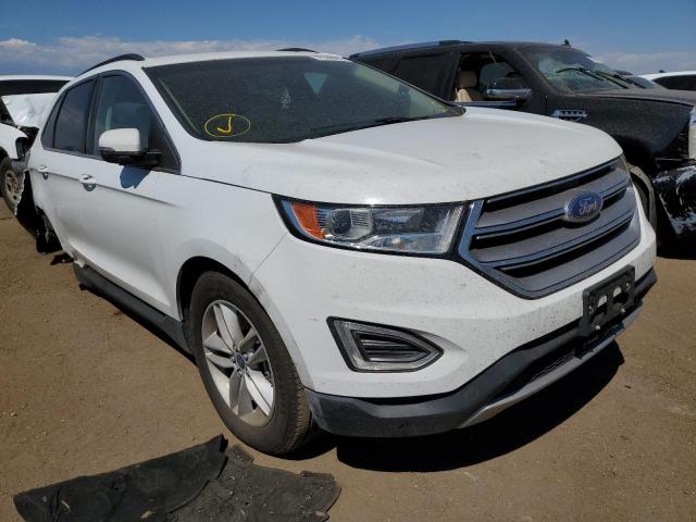 FORD EDGE SEL 2015 with VIN 2FMTK4J82FBB35292 - Photo from auction