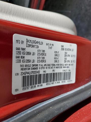 Photo 10 from auction – 2007 DODGE GRAND CARA with VIN 2D4GP44LX7R355492