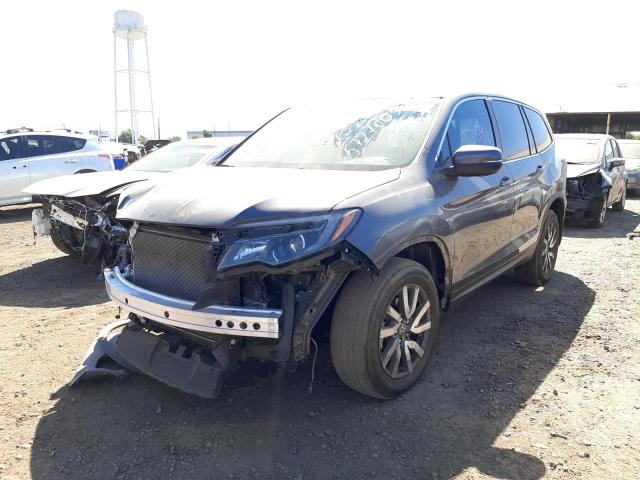 Photo 2 from auction – 2020 HONDA PILOT EXL with VIN 5FNYF6H50LB016483
