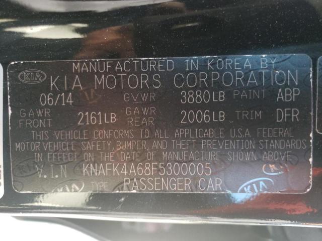 Photo 10 from auction – 2015 KIA FORTE LX with VIN KNAFK4A68F5300005