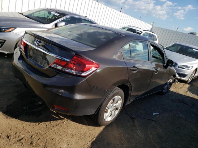 Photo 4 from auction – 2013 HONDA CIVIC LX with VIN 2HGFB2F57DH580367