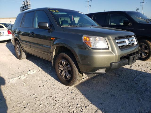 HONDA PILOT LX 2006 with VIN 2HKYF18126H532933 - Photo from auction