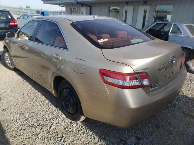 Photo 3 from auction – 2011 TOYOTA CAMRY BASE with VIN 4T1BF3EK1BU746242