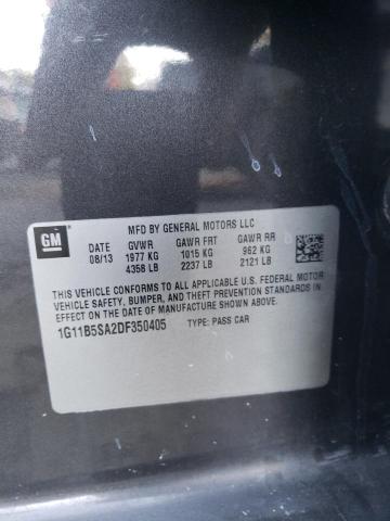 Photo 10 from auction – 2013 CHEVROLET MALIBU LS with VIN 1G11B5SA2DF350405