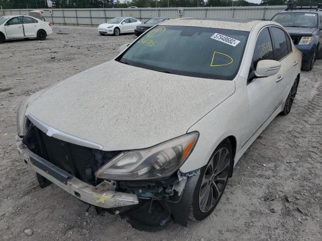 Photo 2 from auction – 2013 HYUNDAI GENESIS 5. with VIN KMHGC4DH9DU246715