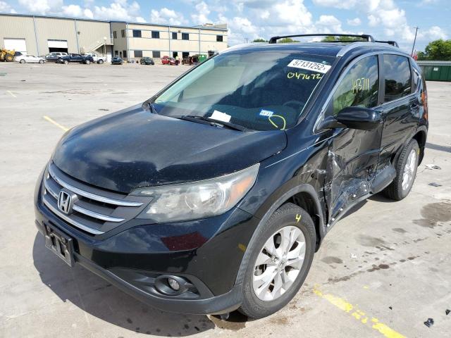Photo 2 from auction – 2012 HONDA CR-V EXL with VIN 5J6RM3H72CL047672