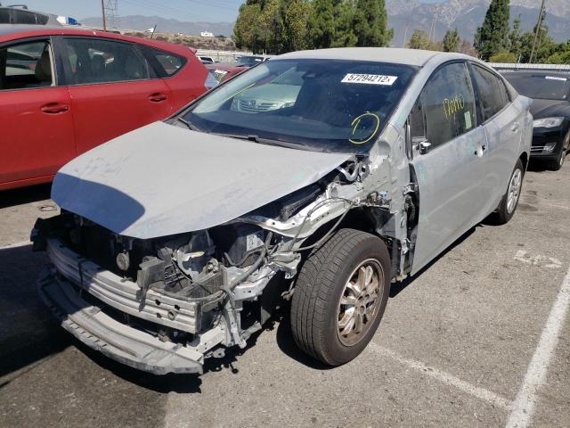 Photo 2 from auction – 2017 TOYOTA PRIUS with VIN JTDKBRFU2H3033609