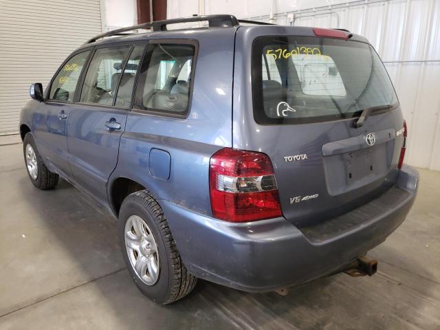 Photo 3 from auction – 2007 TOYOTA HIGHLANDER with VIN JTEHP21A670198428