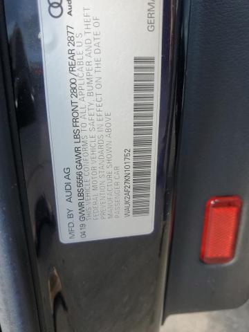 صورة رقم 10 من المزاد - 2019 AUDI A6 PREMIUM مع VIN WAUK2AF27KN101752