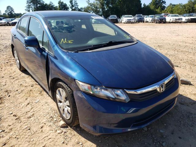 HONDA CIVIC LX 2012 with VIN 2HGFB2F53CH534517 - Photo from auction