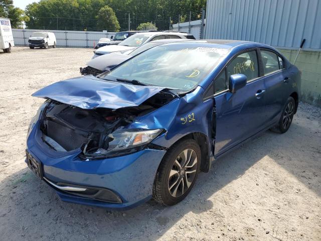 Photo 2 from auction – 2015 HONDA CIVIC EX with VIN 19XFB2F88FE020445