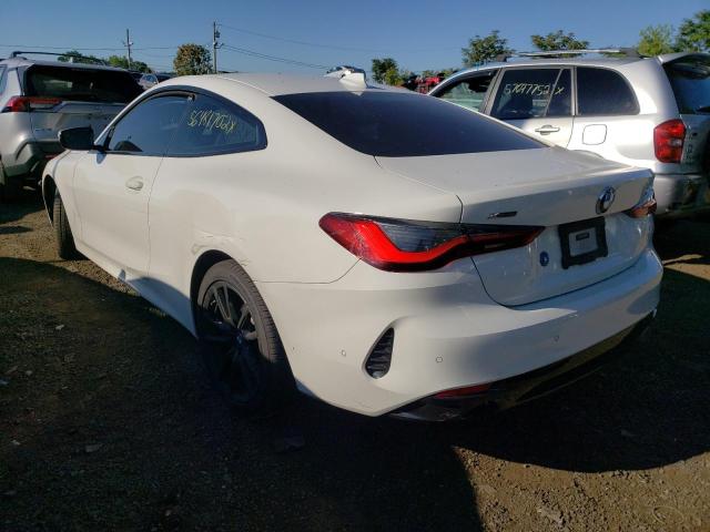 Photo 3 from auction – 2021 BMW 430XI with VIN WBA73AP02MCF81913