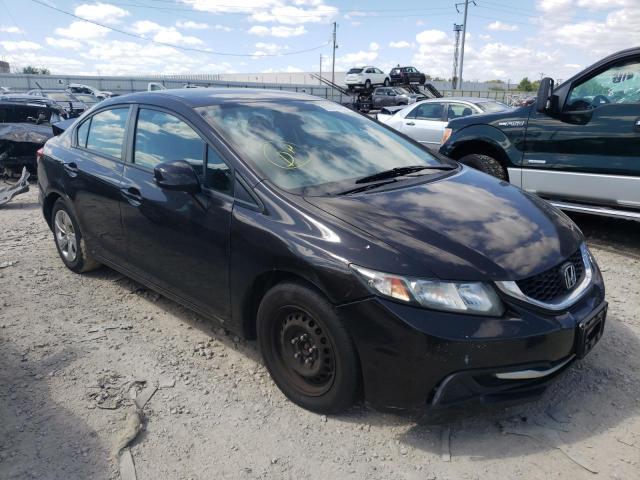 Photo 1 from auction – 2013 HONDA CIVIC LX with VIN 2HGFB2F57DH580398