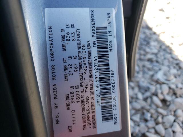 Foto 10 de la subasta – 2011 MAZDA 3 I con VIN JM1BL1VF6B1420264