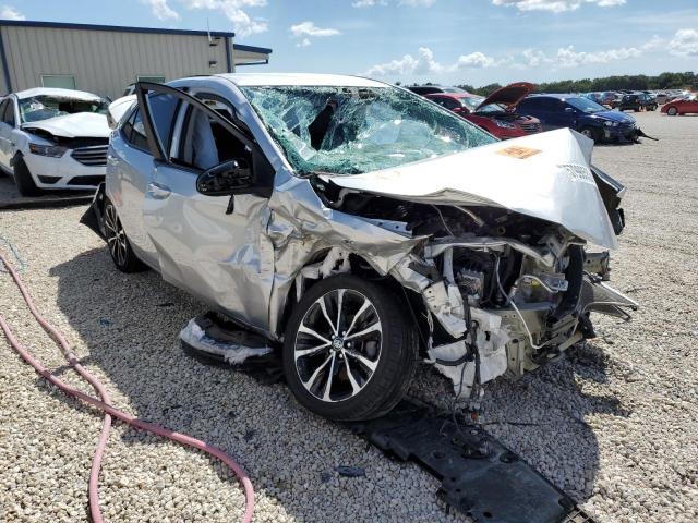 TOYOTA COROLLA L 2018 with VIN 5YFBURHE6JP765528 - Photo from auction