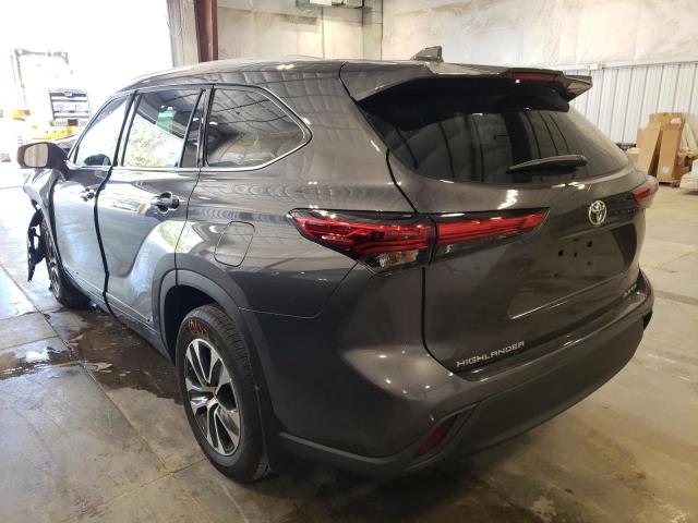 Photo 3 from auction – 2022 TOYOTA HIGHLANDER with VIN 5TDGZRBH9NS207664