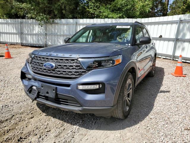 Photo 2 from auction – 2021 FORD EXPLORER X with VIN 1FMSK7DH0MGB50646