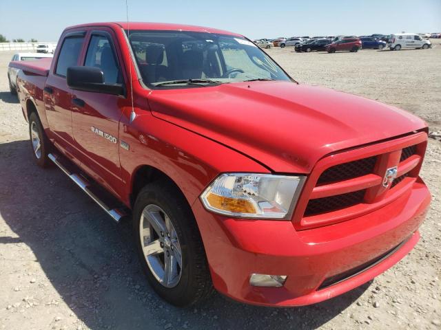 DODGE RAM 1500 S 2012 with VIN 1C6RD7KT6CS286982 - Photo from auction