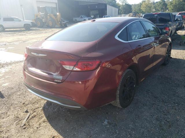 Photo 4 from auction – 2015 CHRYSLER 200 LIMITE with VIN 1C3CCCABXFN705216