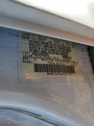 Photo 10 from auction – 2012 NISSAN VERSA S with VIN 3N1BC1CP6CK224873