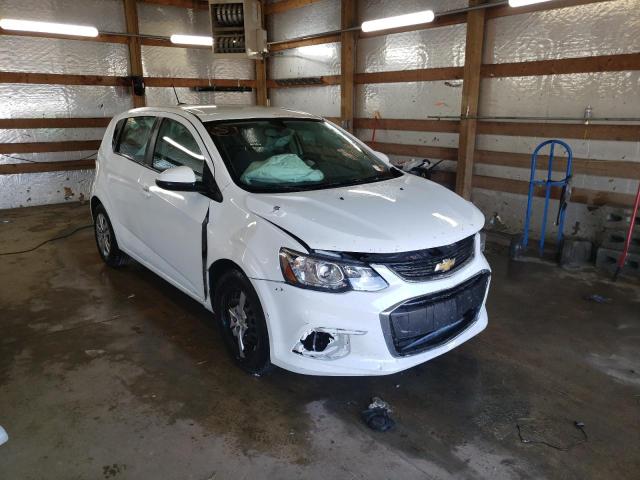 CHEVROLET SONIC 2017 with VIN 1G1JG6SHXH4169834 - Photo from auction