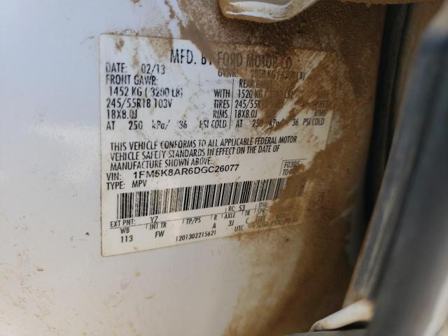 Photo 10 from auction – 2013 FORD EXPLORER P with VIN 1FM5K8AR6DGC26077