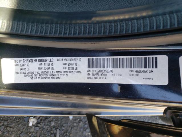 صورة رقم 10 من المزاد - 2013 DODGE AVENGER SE مع VIN 1C3CDZAB0DN518788