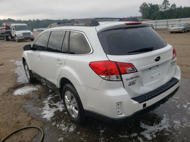 Снимка 3 от търг – 2011 SUBARU OUTBACK 2. с VIN 4S4BRBAC8B3446378