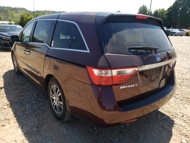 Photo 3 from auction – 2012 HONDA ODYSSEY EX with VIN 5FNRL5H60CB045840