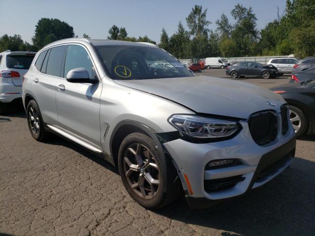 BMW X3 XDRIVE3 2021 with VIN 5UXTY5C01M9E74590 - Photo from auction
