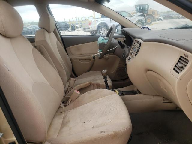 Photo 5 from auction – 2008 KIA RIO BASE with VIN KNADE123786323595