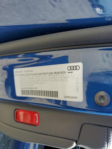 Photo 10 from auction – 2019 AUDI A5 PREMIUM with VIN WAUENCF58KA070707